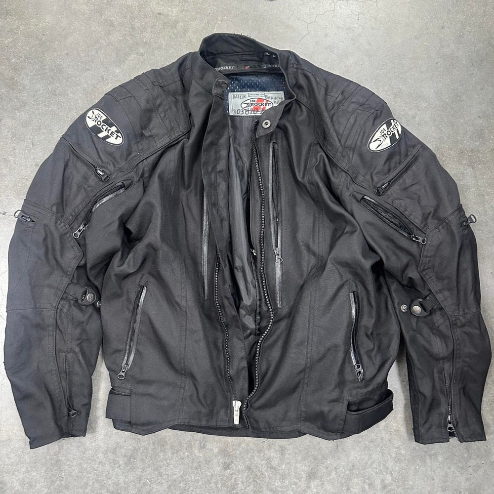 Joe Rocket Atomic 5.0 Men's Waterproof Textile 2x Zip Up Motorcycle Jacket Sz Md